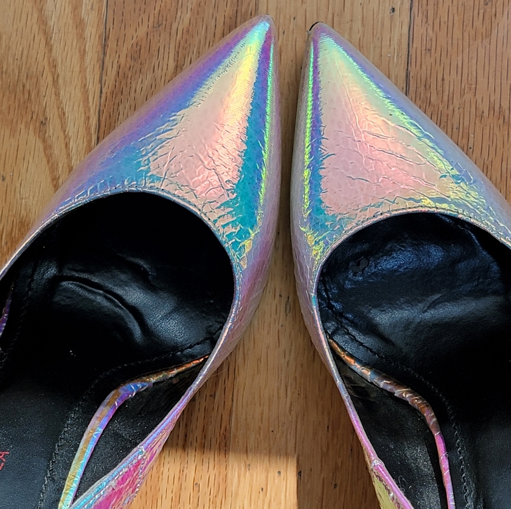 Metallic Heels- Shoe Republic LA